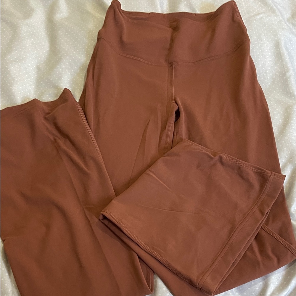 lululemon athletica Rust/Brown High-Rise Leggings